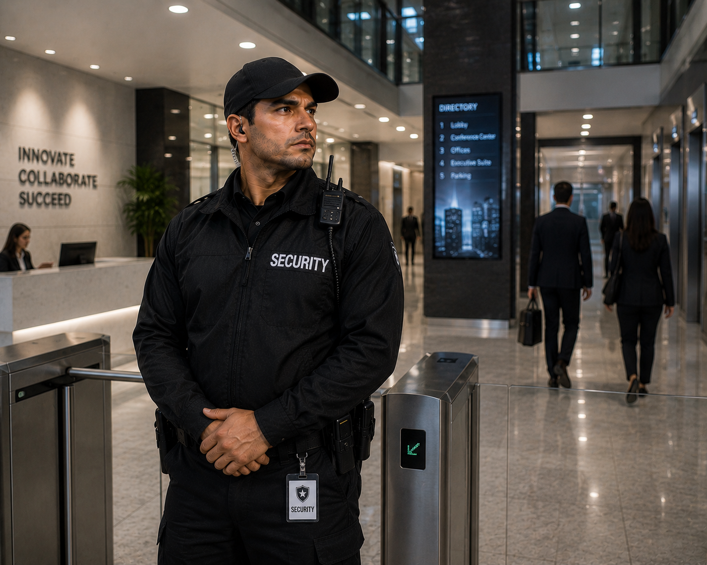Corporate office building security