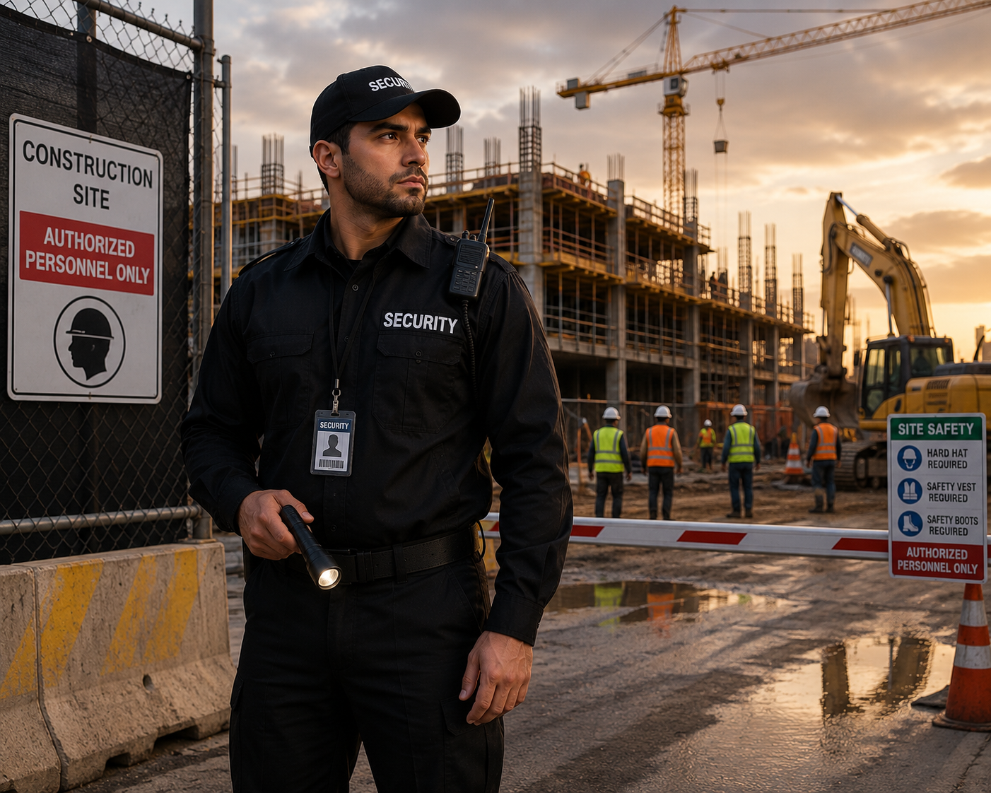 Construction site security